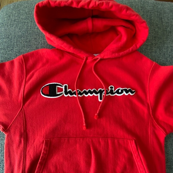 Champion Embroidered Reverse Weave Hoodie Sz.S - Picture 1 of 5